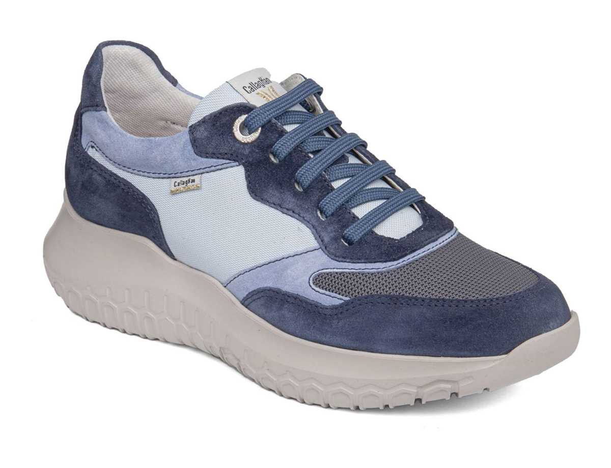 Baskets Callaghan 53802 Suv Marine Sra Femme Bleu Grise | QVM2861MT