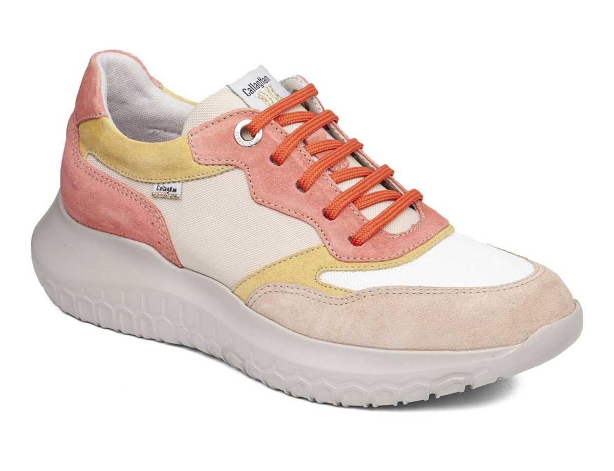 Baskets Callaghan 53802 Suv Marine Sra Femme Rose Blanche | USY2716VZ