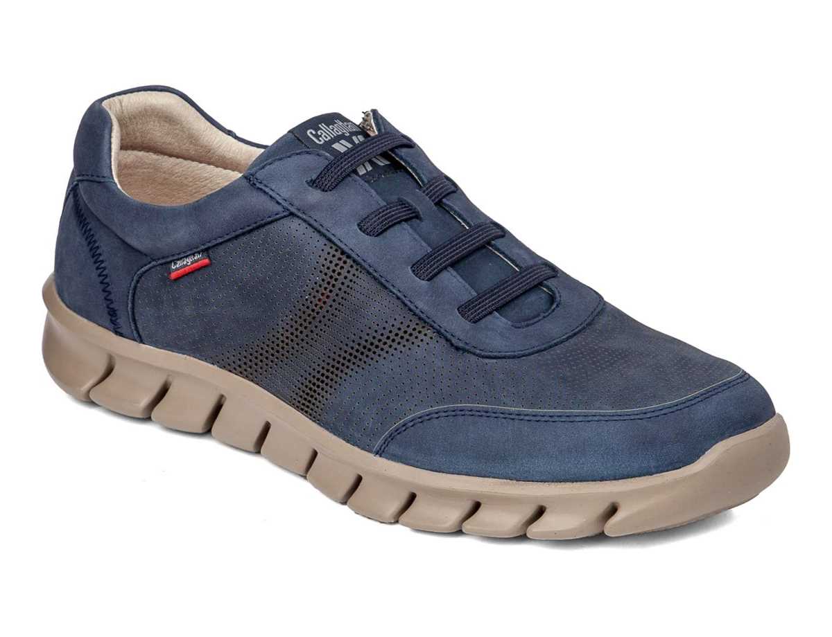 Chaussures Casual Callaghan 42800 Mazi Homme Bleu | LVG554VI