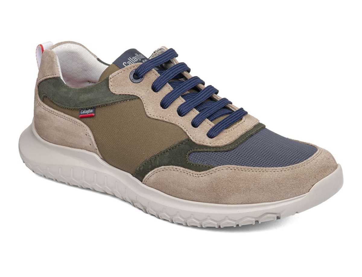 Chaussures Casual Callaghan 53702 Suv Marine Cro Homme Beige Grise Vert | CPZ4432WA