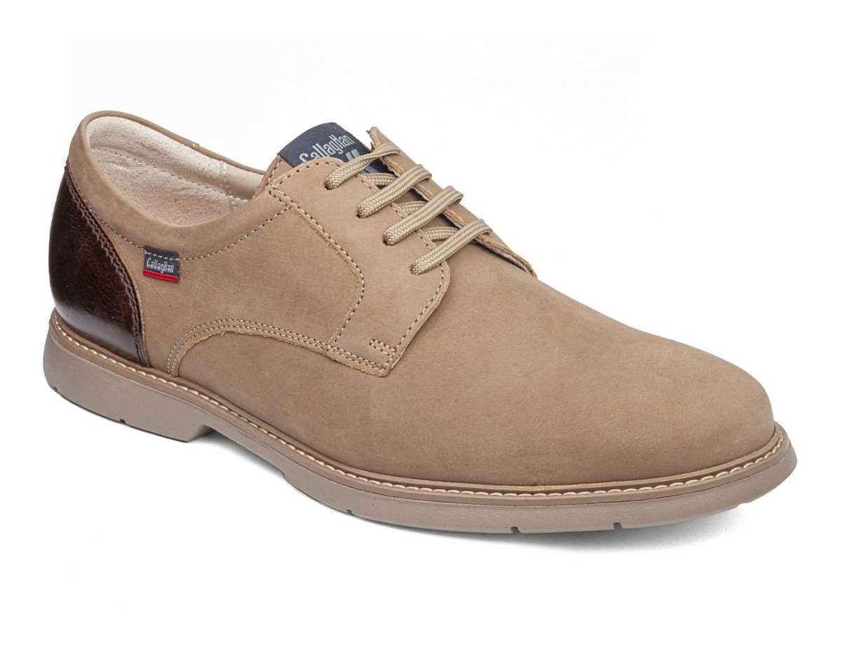 Chaussures Habillées Callaghan 46700 Upam Homme Beige Marron | QBH392ZU