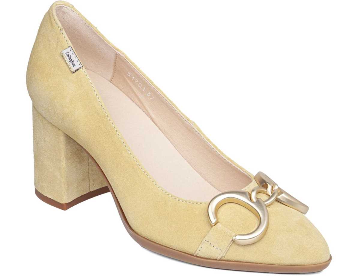 Escarpins Callaghan 31701 Ester Femme Jaune | XZM2624YY