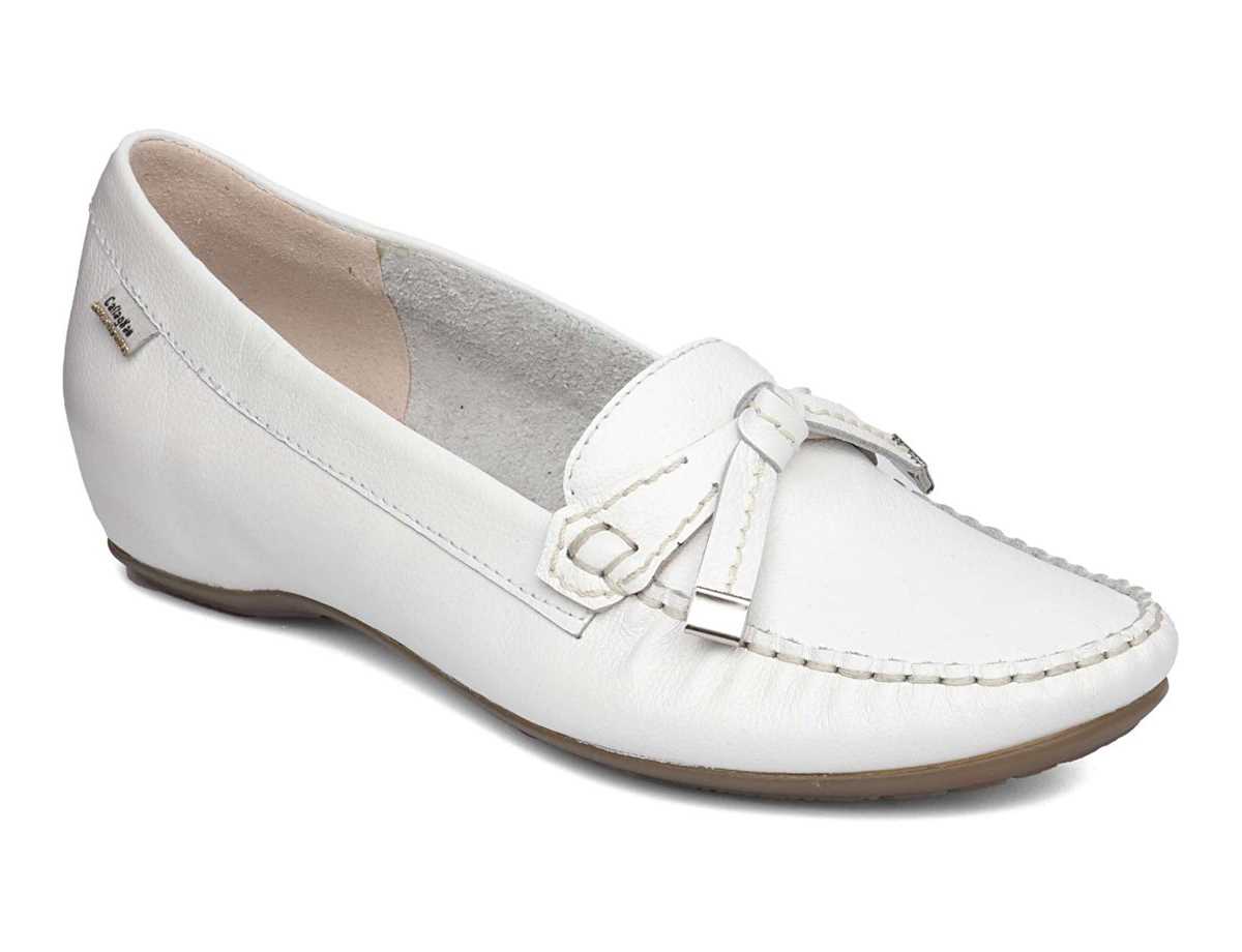 Mocassins Callaghan 12022 Dance Femme Blanche | RVP2093TF