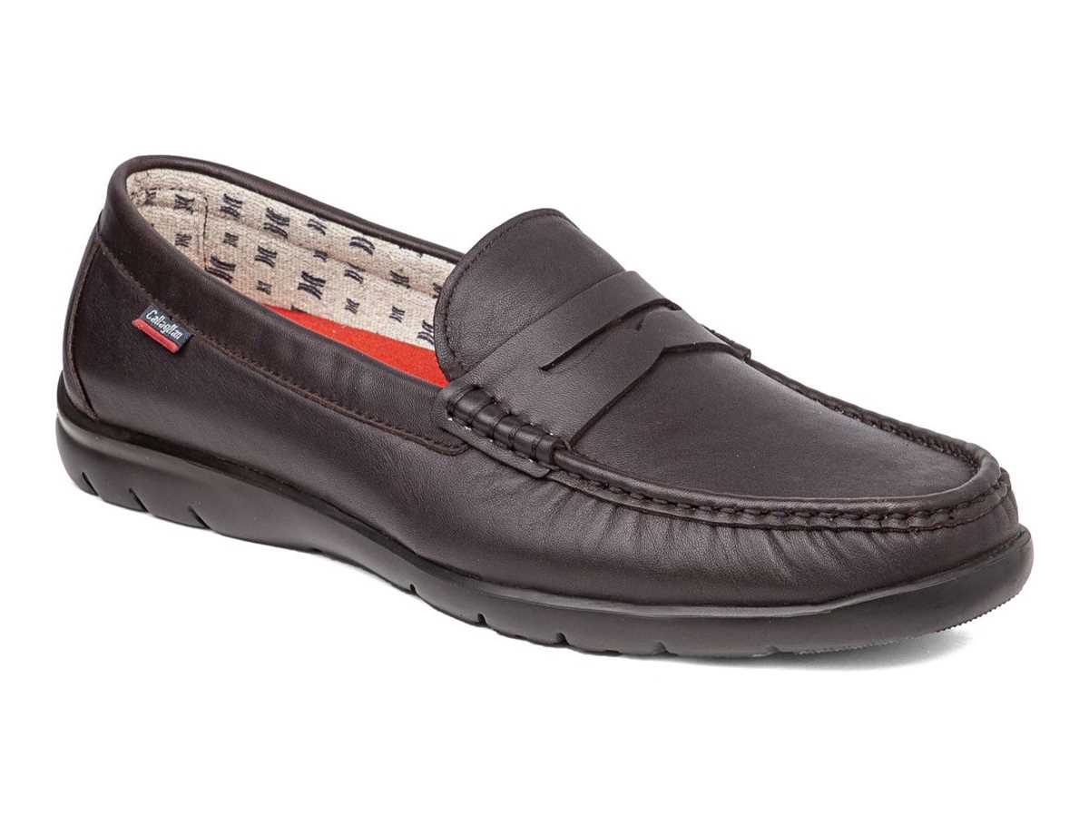 Mocassins Callaghan 18003 Tenger Homme Marron Foncé | ZBP278NI