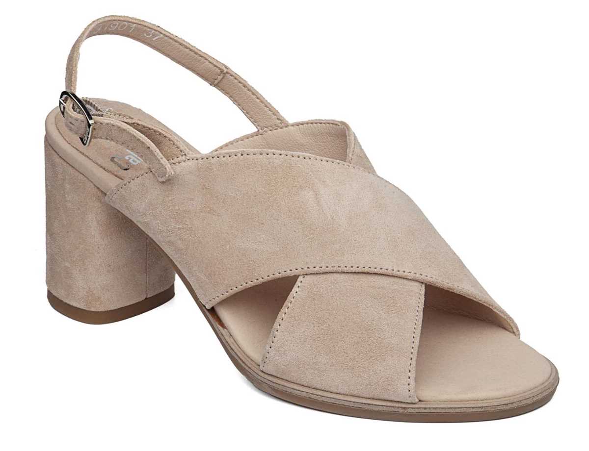 Sandales à Talons Callaghan 31901 Kanji Femme Beige | TWU9016PR