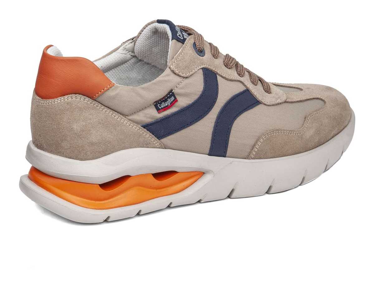 Baskets Callaghan 45408 Vento Homme Beige Bleu | ODJ8269KL