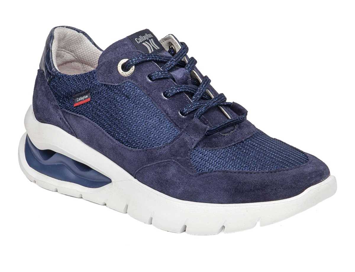 Baskets Callaghan 45800 Aria Femme Bleu | VXS6023PH