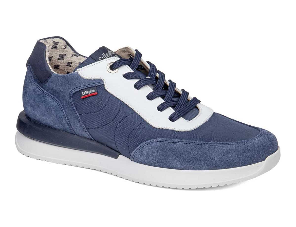 Baskets Callaghan 51100 Moses Homme Bleu | XNQ4052QC