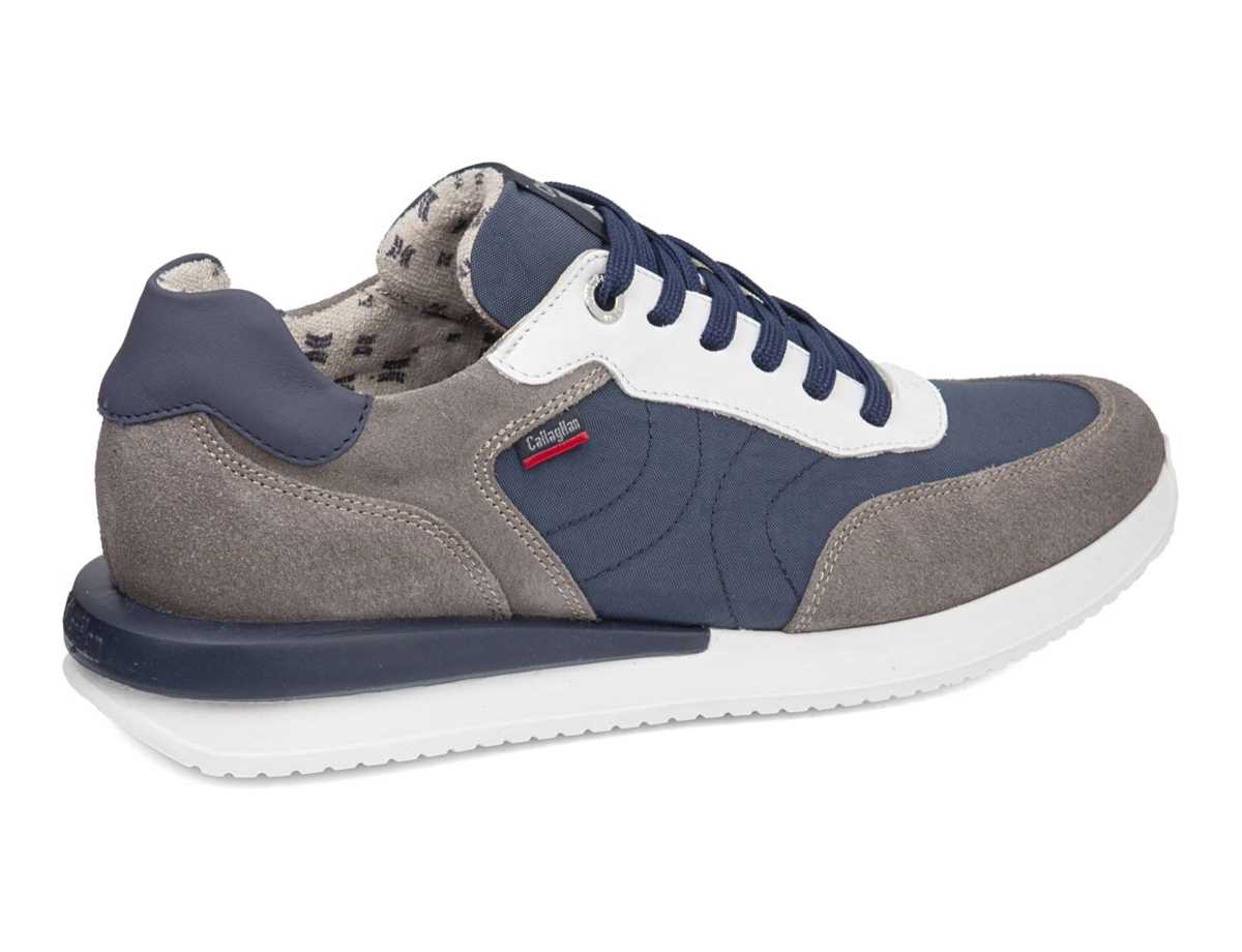 Baskets Callaghan 51100 Moses Homme Grise Bleu | UDB4248LT