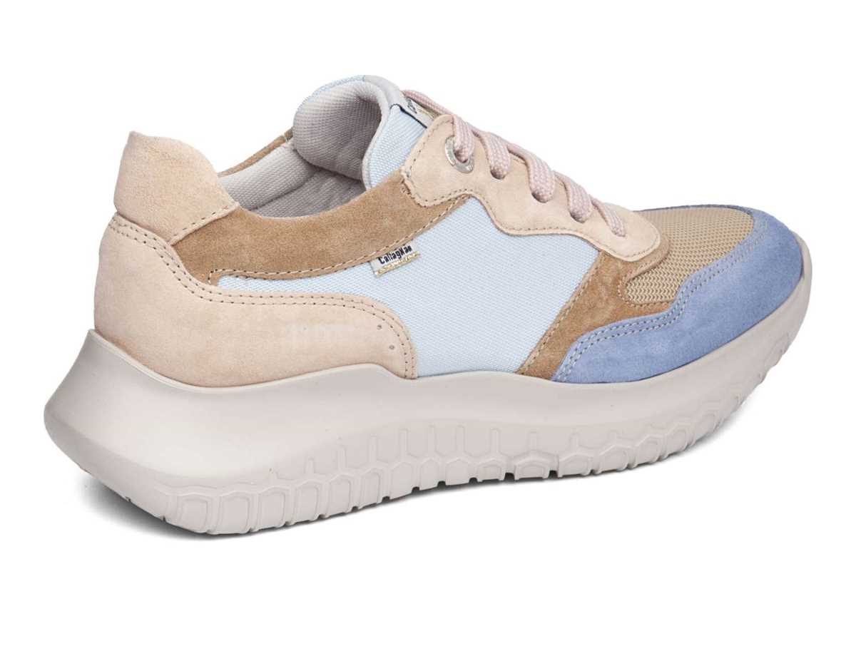 Baskets Callaghan 53802 Suv Marine Sra Femme Bleu Beige | MXH3987QP