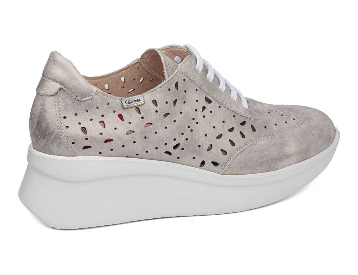 Baskets à Plateforme Callaghan 30018 Hanna Femme Beige | WBN5959MK