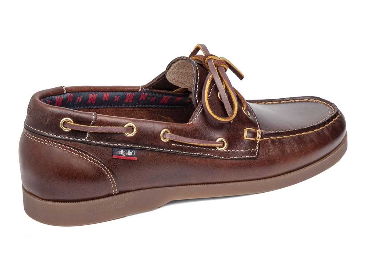 Chaussures Bateau Callaghan 51600 Yate Homme Marron Foncé | ECW2571SX