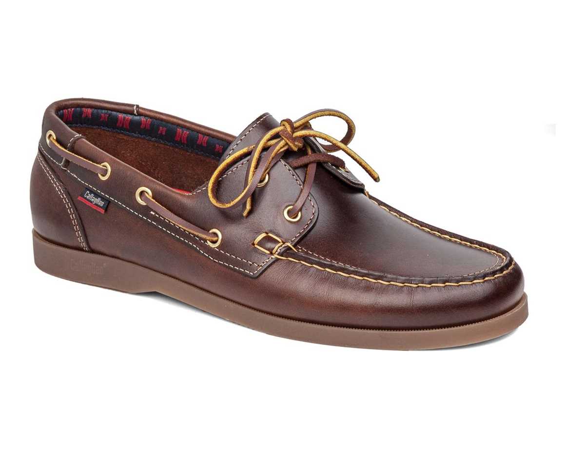 Chaussures Bateau Callaghan 51600 Yate Homme Marron Foncé | ECW2571SX