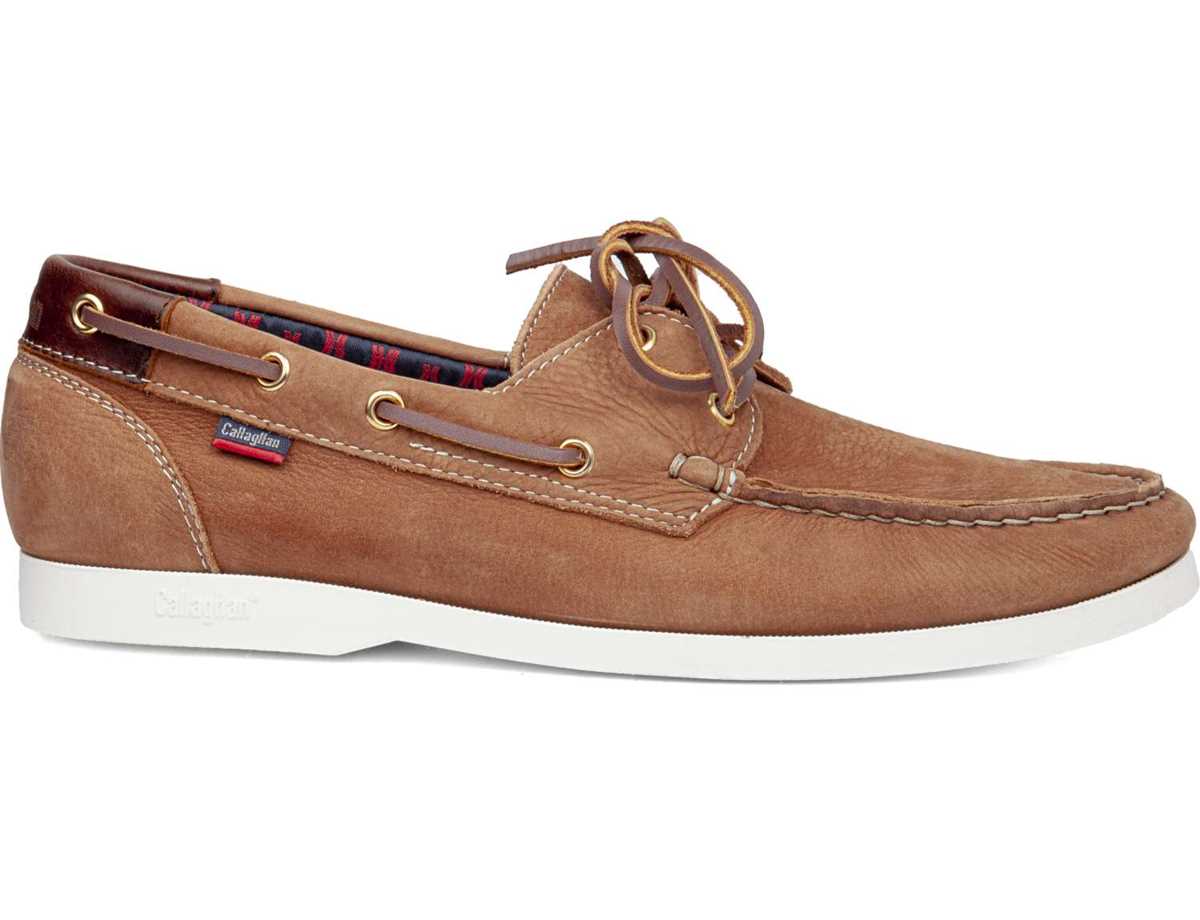 Chaussures Bateau Callaghan 51600 Yate Homme Beige Marron | OOV397PD