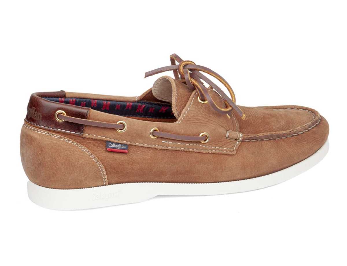 Chaussures Bateau Callaghan 51600 Yate Homme Beige Marron | OOV397PD