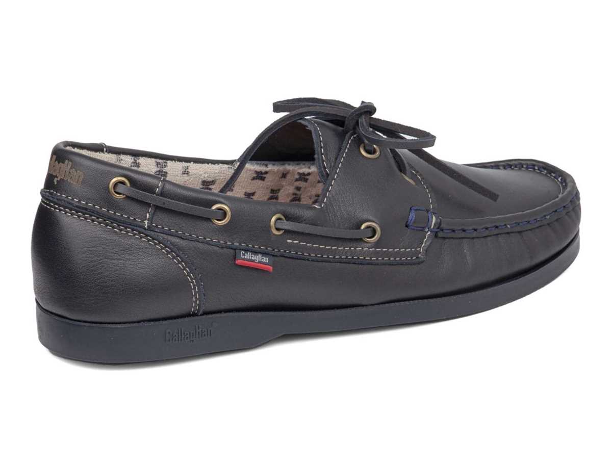 Chaussures Bateau Callaghan 51604 Yate Homme Noir Bleu | JYM9138EN