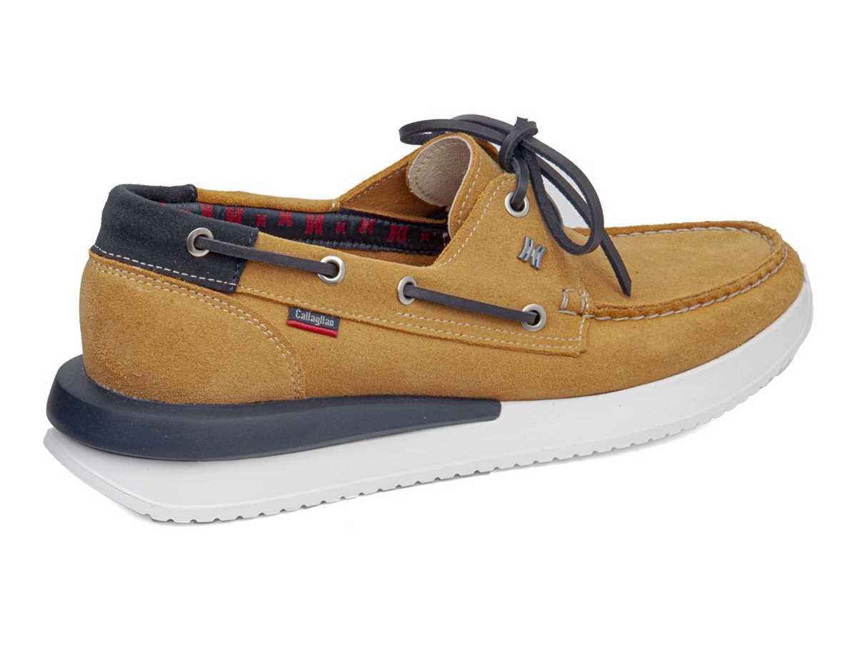 Chaussures Bateau Callaghan 52100 Moses Homme Jaune Bleu | CJN15100SQ