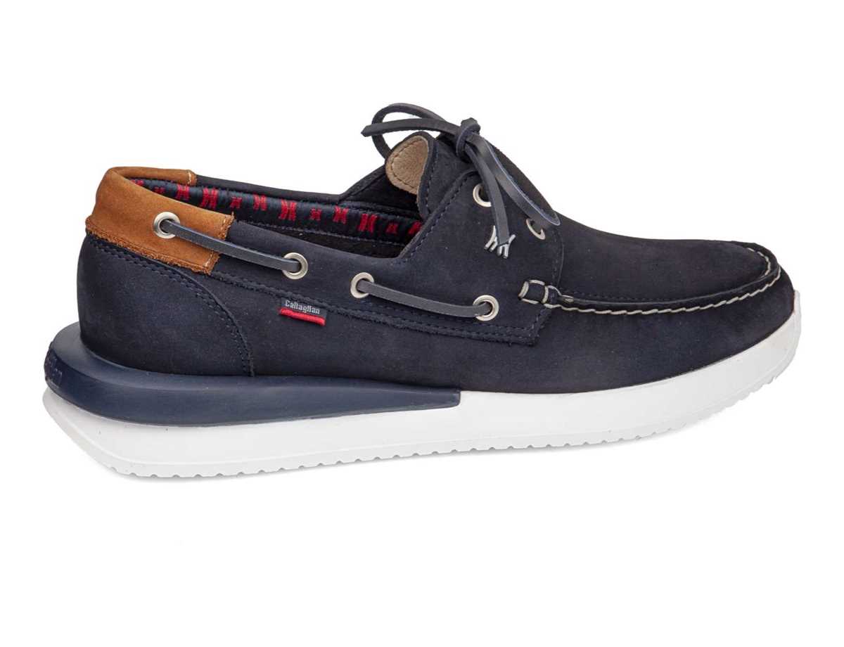 Chaussures Bateau Callaghan 52100 Moses Homme Bleu Marron | NHT8688OO