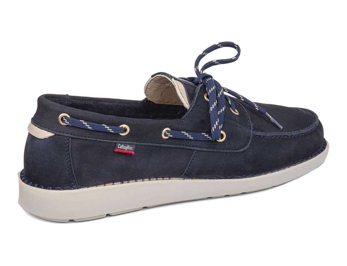 Chaussures Bateau Callaghan 53400 Abner Homme Bleu Beige | DBV10024WT