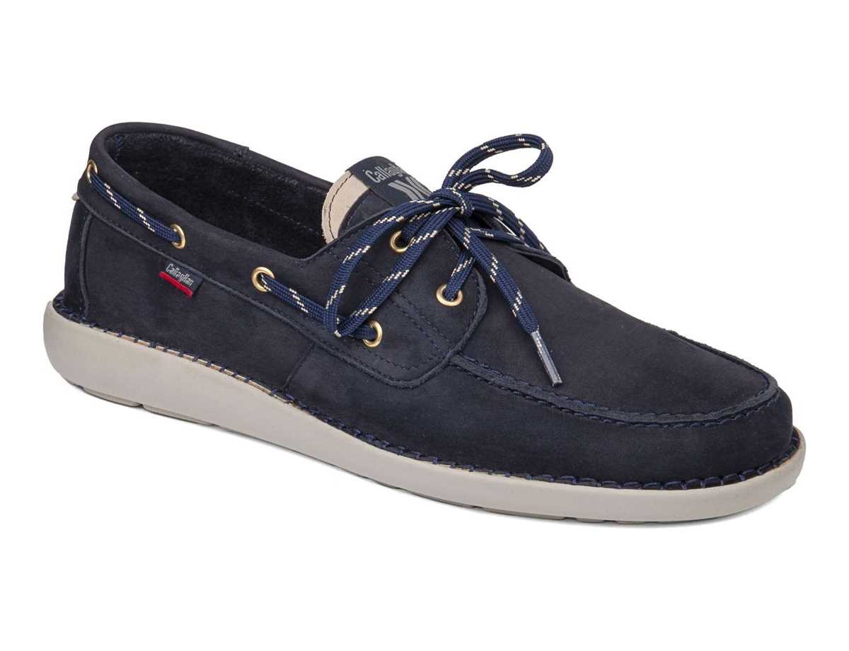 Chaussures Bateau Callaghan 53400 Abner Homme Bleu Beige | DBV10024WT