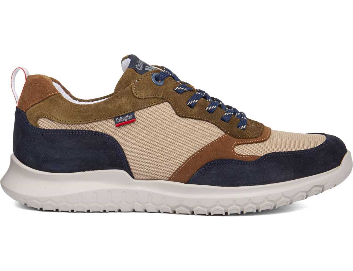 Chaussures Casual Callaghan 53704 Suv Marine Cro Homme Bleu Beige Marron | RVY2793JR