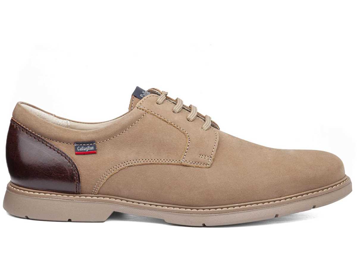 Chaussures Habillées Callaghan 46700 Upam Homme Beige Marron | QBH392ZU