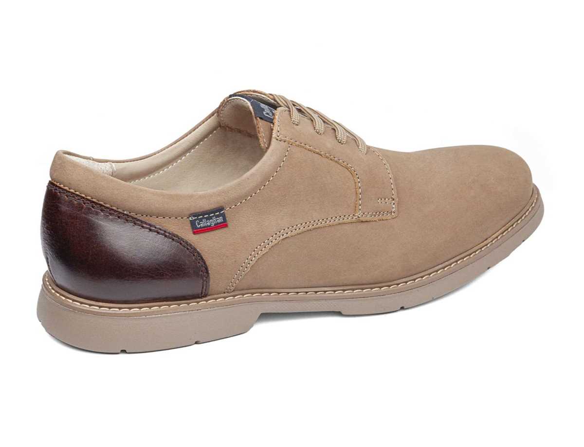 Chaussures Habillées Callaghan 46700 Upam Homme Beige Marron | QBH392ZU