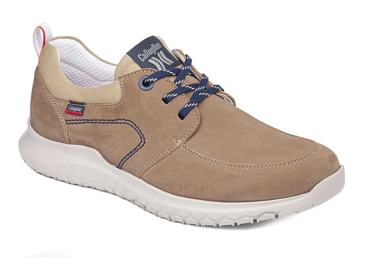 Chaussures Habillées Callaghan 53700 Suv Marine Cro Homme Beige Bleu | RAI1331TE