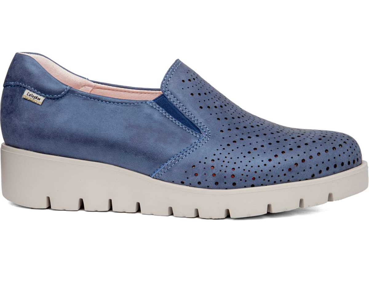 Chaussures Plateforme Callaghan 89892 Haman Femme Bleu | OBZ2472DS