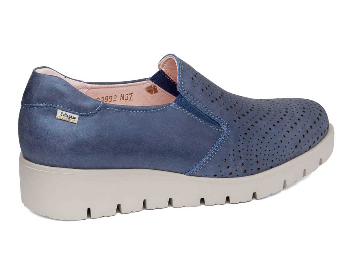 Chaussures Plateforme Callaghan 89892 Haman Femme Bleu | OBZ2472DS