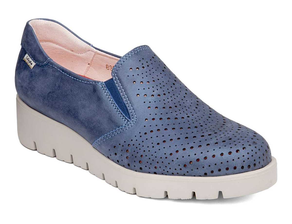 Chaussures Plateforme Callaghan 89892 Haman Femme Bleu | OBZ2472DS