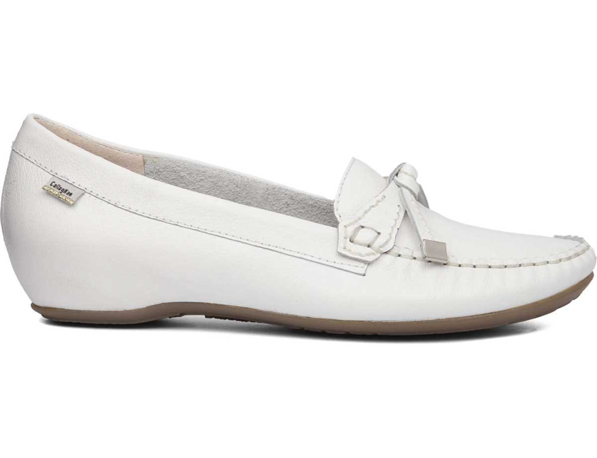 Mocassins Callaghan 12022 Dance Femme Blanche | RVP2093TF