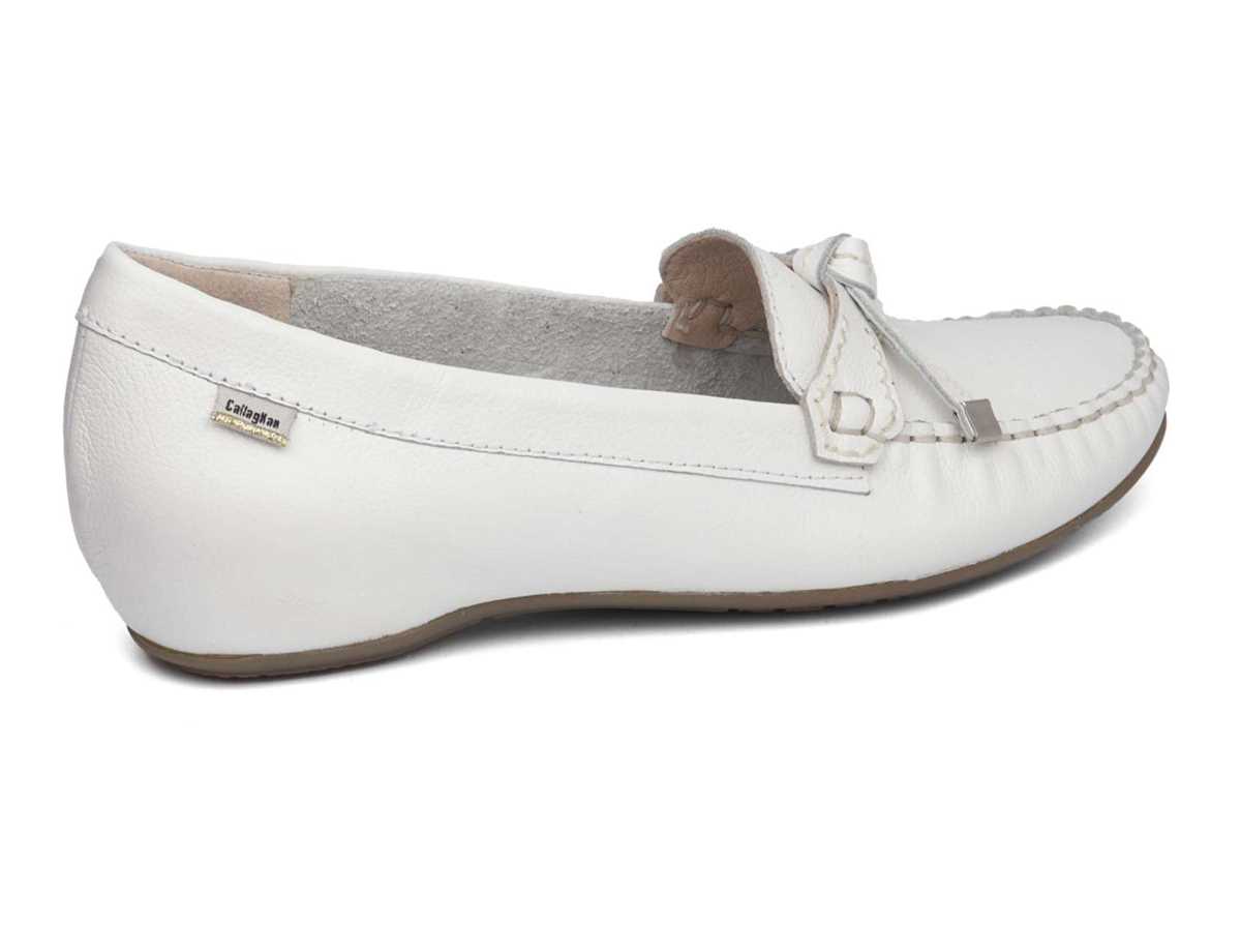 Mocassins Callaghan 12022 Dance Femme Blanche | RVP2093TF