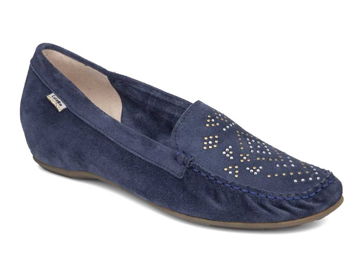 Mocassins Callaghan 12043 Dance Femme Bleu | RCU3439EY