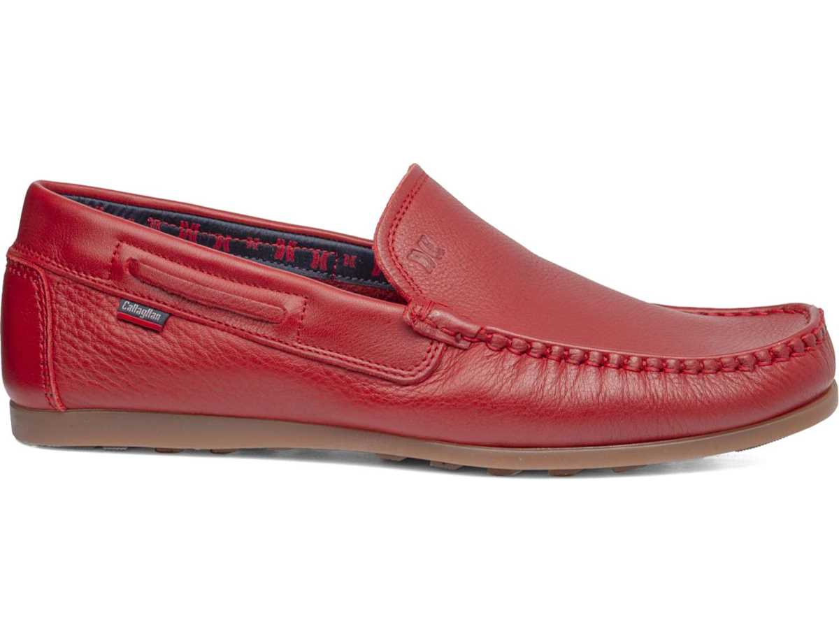 Mocassins Callaghan 15200 Driveline Homme Rouge | QUN3333WY