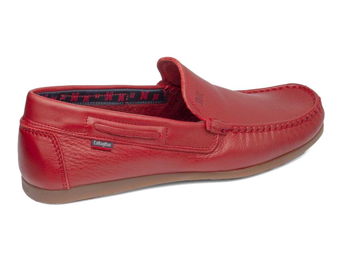 Mocassins Callaghan 15200 Driveline Homme Rouge | QUN3333WY