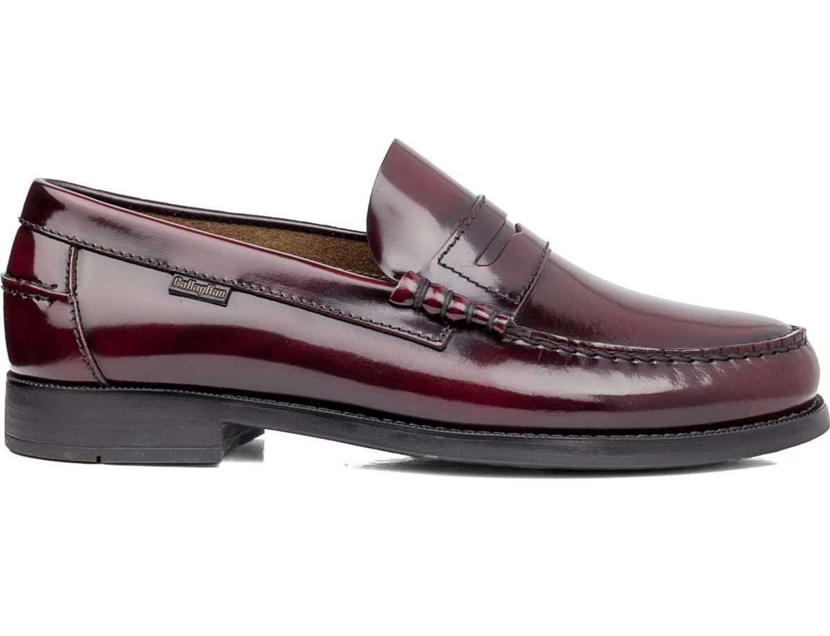 Mocassins Callaghan 16100 Pure Confort Homme Rouge Foncé | COV5980ON