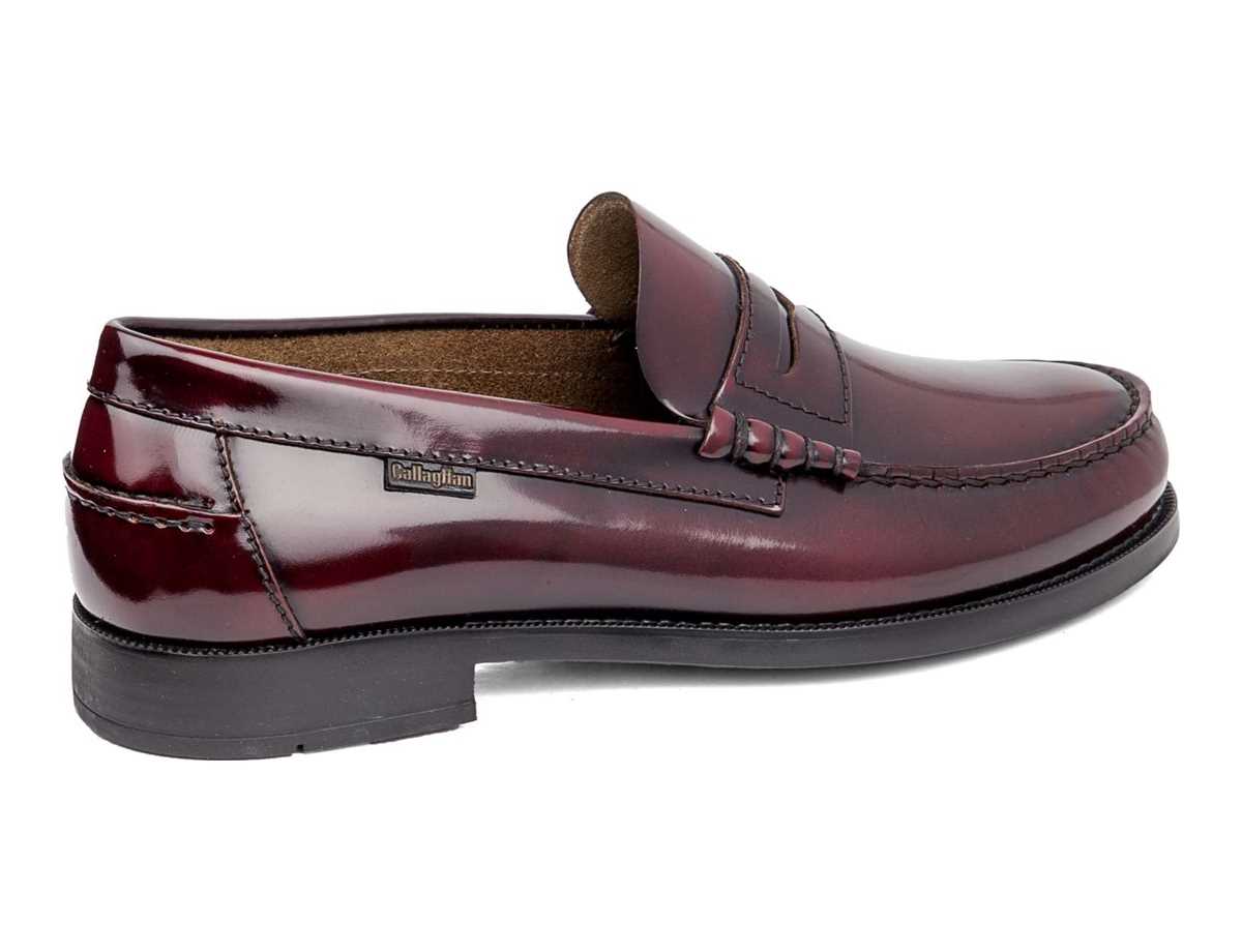 Mocassins Callaghan 16100 Pure Confort Homme Rouge Foncé | COV5980ON