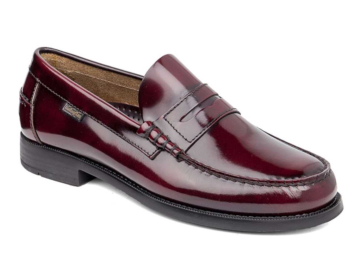 Mocassins Callaghan 16100 Pure Confort Homme Rouge Foncé | COV5980ON