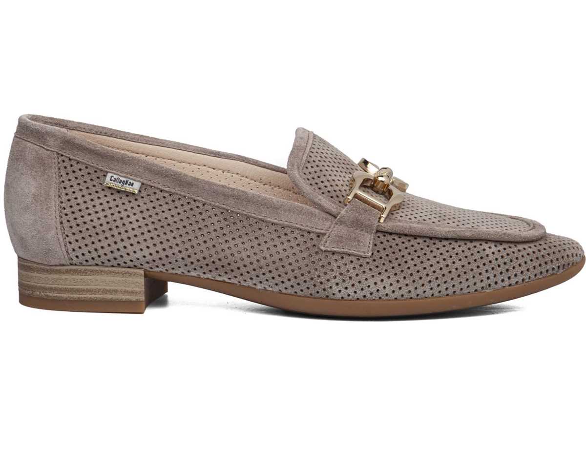 Mocassins Callaghan 26906 Purple Femme Beige | MWO9739SP