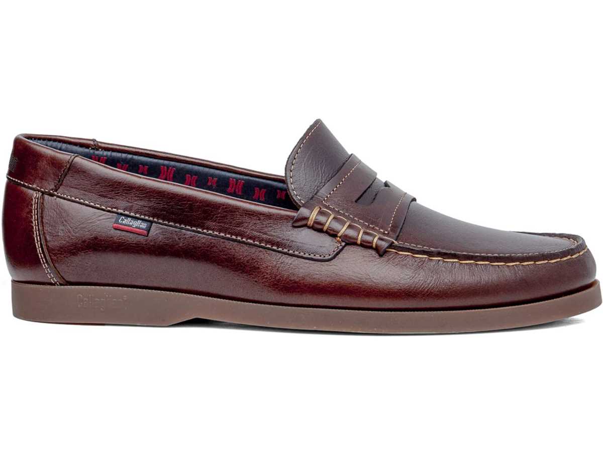 Mocassins Callaghan 51602 Yate Homme Marron | ZLJ186PB