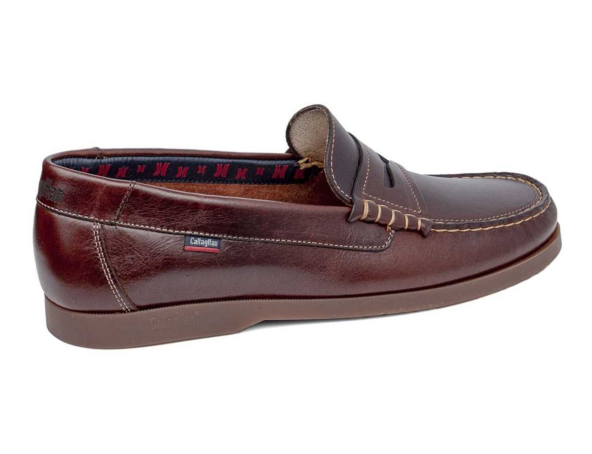 Mocassins Callaghan 51602 Yate Homme Marron | ZLJ186PB