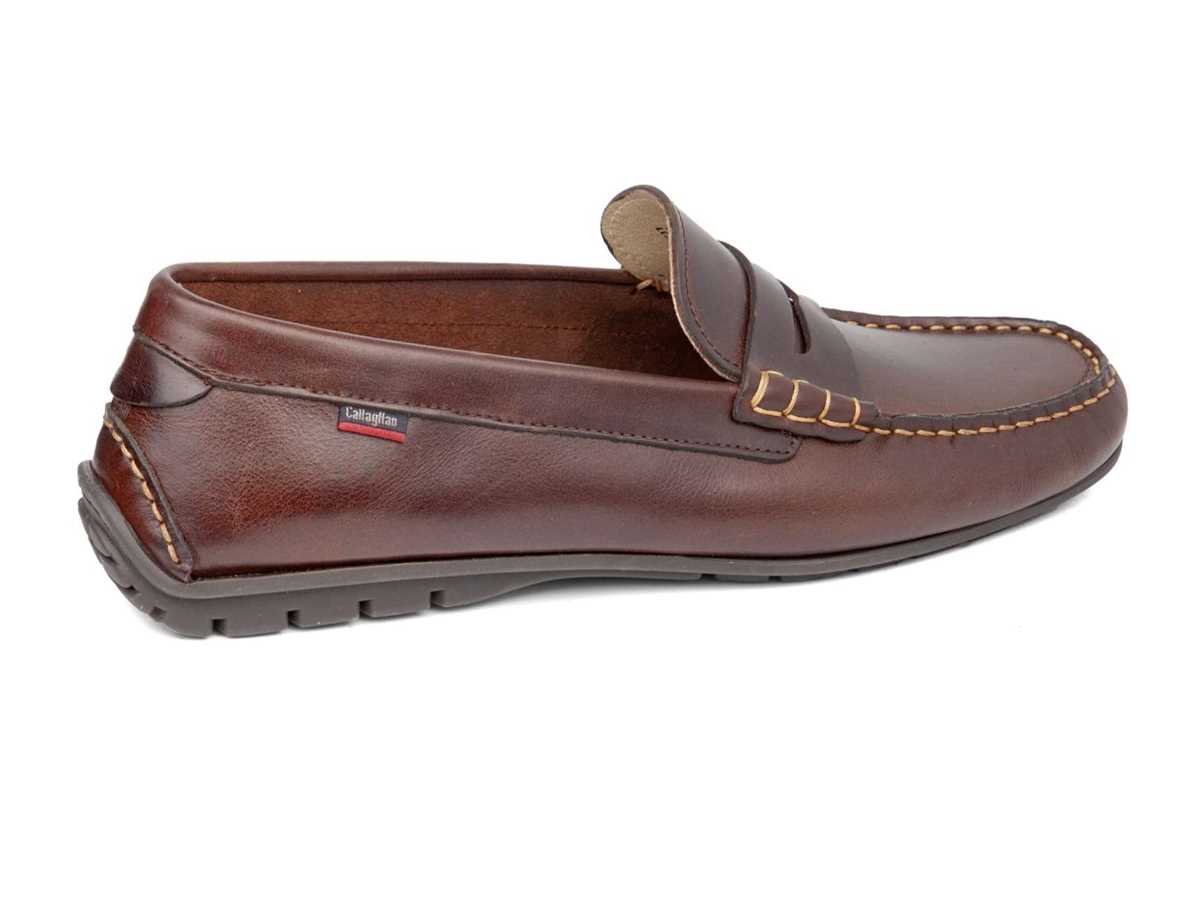 Mocassins Callaghan 53900 Bitron Homme Marron Foncé | NFD5991VM