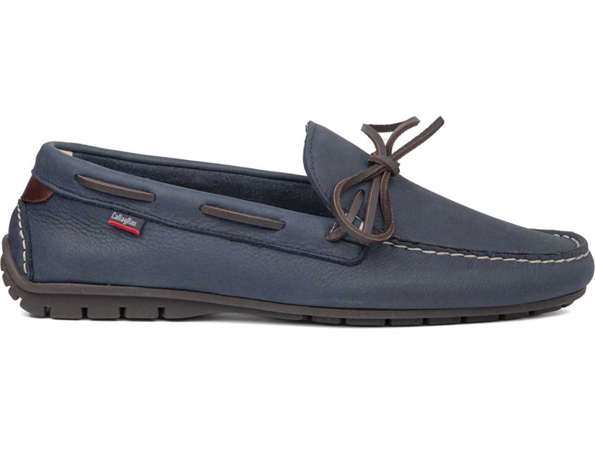 Mocassins Callaghan 53901 Bitron Homme Bleu Marron | EZY4386AW