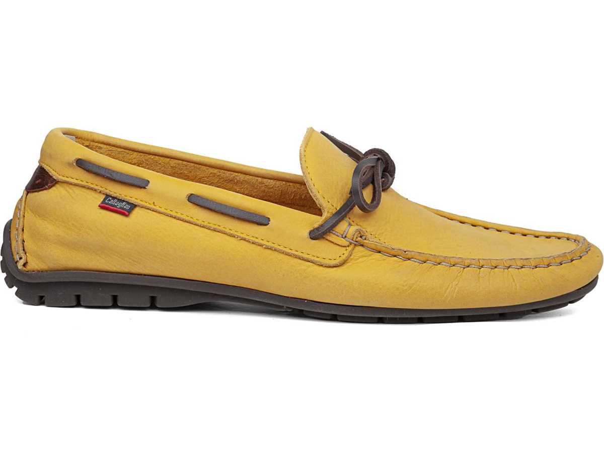 Mocassins Callaghan 53901 Bitron Homme Jaune Marron | IMW10049QH