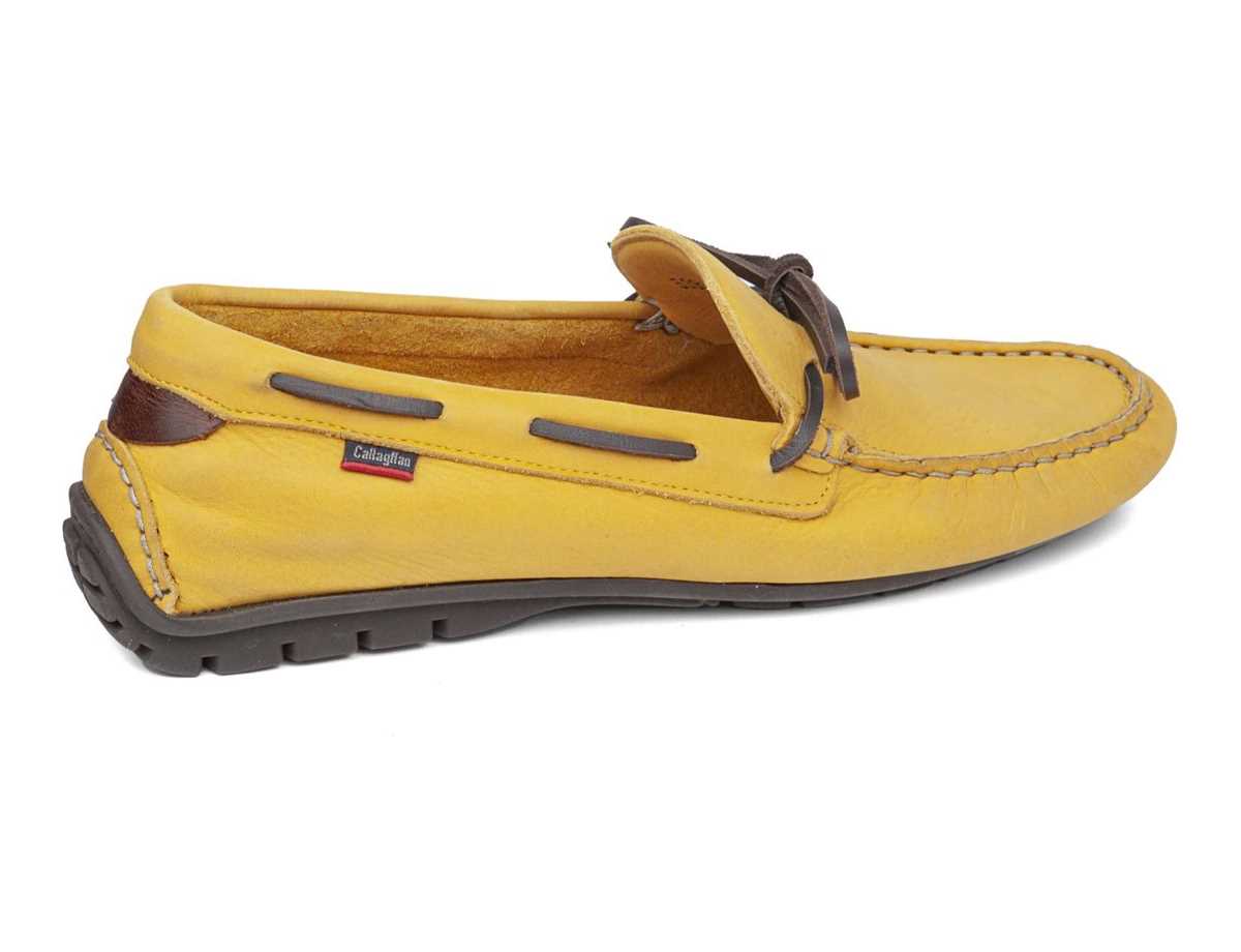 Mocassins Callaghan 53901 Bitron Homme Jaune Marron | IMW10049QH