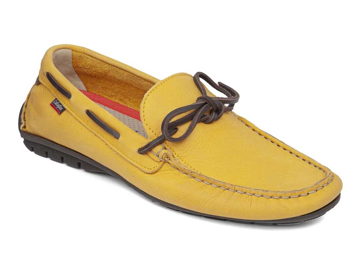 Mocassins Callaghan 53901 Bitron Homme Jaune Marron | IMW10049QH