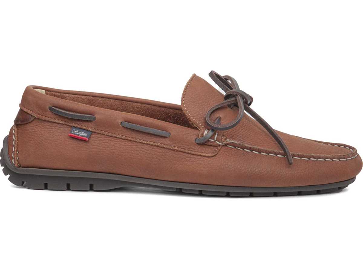 Mocassins Callaghan 53901 Bitron Homme Marron Foncé | HBU5776SJ