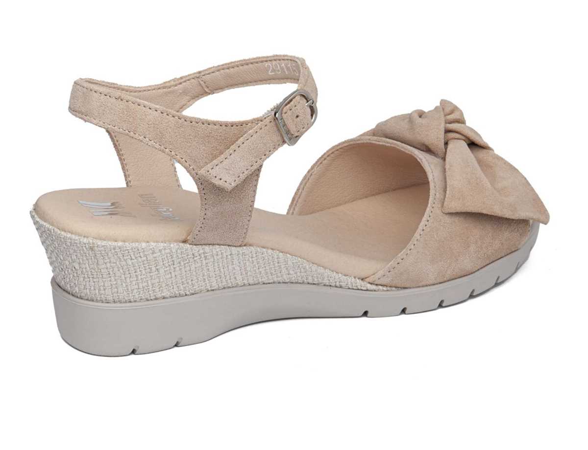 Sandales Compensées Callaghan 29115 Esperanza Femme Rose Beige | PBG6139UU