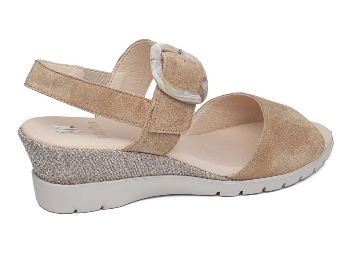 Sandales Compensées Callaghan 29116 Esperanza Femme Beige | XIL6399QQ